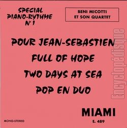 [Pochette de Spcial piano-rythme N1 (Beni MICOTTI)]