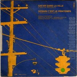 [Pochette de Safari dans la ville (Ccile OLIVIER) - verso]