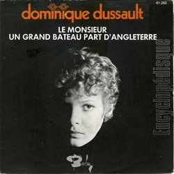 [Pochette de Le monsieur (Dominique DUSSAULT)]