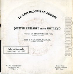 [Pochette de La marionnette Jojo (JO et JOJO) - verso]