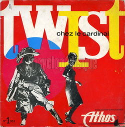 [Pochette de Athos "twist chez le cardinal" (PUBLICIT)]