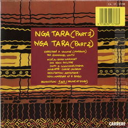 [Pochette de Nga tara (ZAGO) - verso]