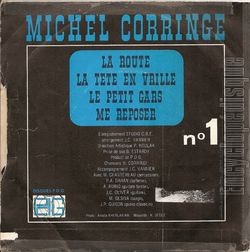 [Pochette de La route (Michel CORRINGE) - verso]