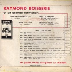 [Pochette de Musette actualit (Raymond BOISSERIE) - verso]