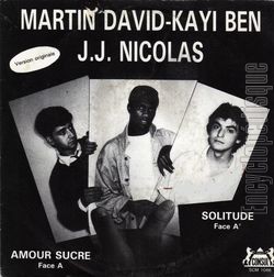 [Pochette de Amour sucre (Martin DAVID - KAYI BEN - J.J. NICOLAS)]