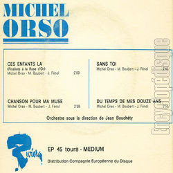 [Pochette de Ces enfants-l (Michel ORSO) - verso]