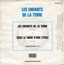 [Pochette de Les enfants de la terre (Les ENFANTS DE LA TERRE) - verso]