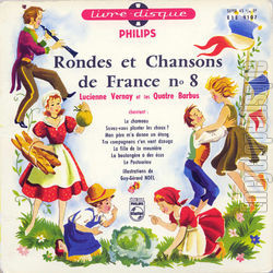 [Pochette de Rondes et chansons de France N 8 (RONDES et CHANSONS de FRANCE)]
