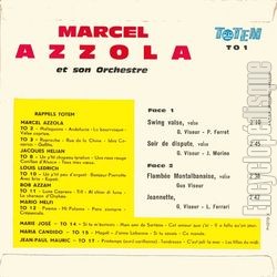 [Pochette de Swing valse (Marcel AZZOLA) - verso]