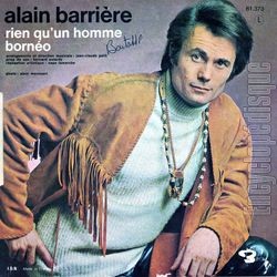 [Pochette de Rien qu’un homme (Alain BARRIRE) - verso]