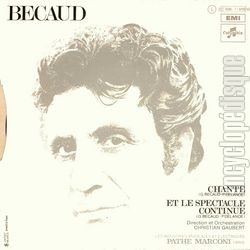 [Pochette de Chante (Gilbert BCAUD) - verso]