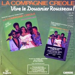 [Pochette de Vive le douanier Rousseau (La COMPAGNIE CROLE) - verso]