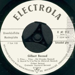 [Pochette de Pilou… Pilou… H (Gilbert BCAUD)]