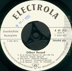 [Pochette de Pilou… Pilou… H (Gilbert BCAUD) - verso]