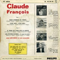 [Pochette de C’est moi…c’est moi… (Claude FRANOIS) - verso]