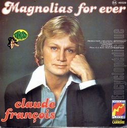 [Pochette de Magnolias for ever (Claude FRANOIS) - verso]