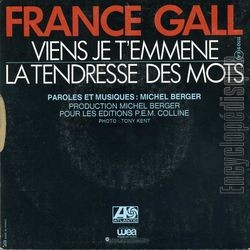 [Pochette de Viens je t’emmne (France GALL) - verso]