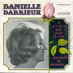 [Pochette de Il n’y en a que pour la rose (Danielle DARRIEUX)]