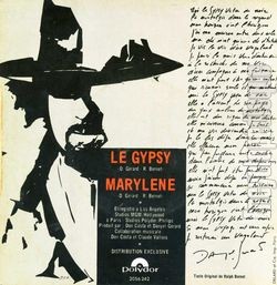 [Pochette de Le gypsy (Danyel GRARD) - verso]