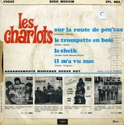 [Pochette de Sur la route de Pen’zac (Les CHARLOTS) - verso]