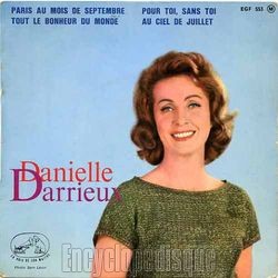 [Pochette de Paris au mois de septembre (Danielle DARRIEUX)]