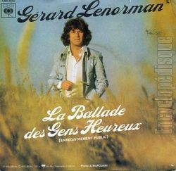 [Pochette de Le funambule (Grard LENORMAN) - verso]