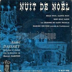 [Pochette de Belle nuit, Sainte nuit (Andr DASSARY)]