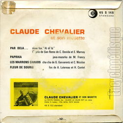 [Pochette de Par del… (Claude CHEVALIER) - verso]