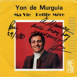 [Pochette de Ma vie (Yon DE MURGUIA)]