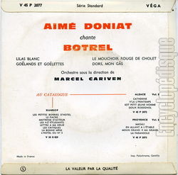 [Pochette de L’inoubliable Botrel (Aim DONIAT) - verso]