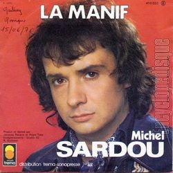 [Pochette de Je vais t’aimer (Michel SARDOU) - verso]