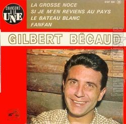 [Pochette de Chansons  la Une: La grosse noce (Gilbert BCAUD)]