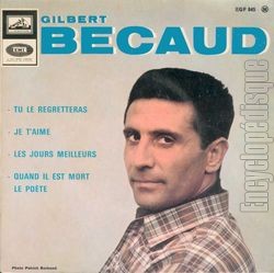 [Pochette de Tu le regretteras (Gilbert BCAUD)]