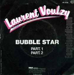 [Pochette de Bubble Star (Laurent VOULZY) - verso]