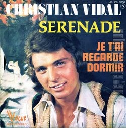 [Pochette de Srnade (Christian VIDAL) - verso]