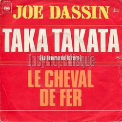 [Pochette de Taka takata (La femme du torro) (Joe DASSIN)]