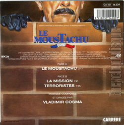 [Pochette de Le moustachu (B.O.F.  Films ) - verso]