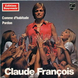 [Pochette de dition souvenir : Comme d’habitude (Claude FRANOIS)]