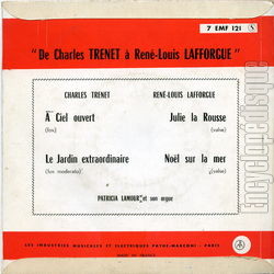 [Pochette de De Charles Trnet  Ren-Louis Lafforgue (Patricia LAMOUR) - verso]