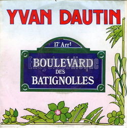 [Pochette de Boulevard des Batignolles (Yvan DAUTIN)]