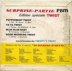 [Pochette de Surprise-partie PBM n10 (COMPILATION) - verso]