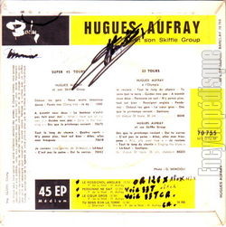 [Pochette de Le rossignol anglais (Hugues AUFRAY ET SON SKIFFLE GROUP) - verso]