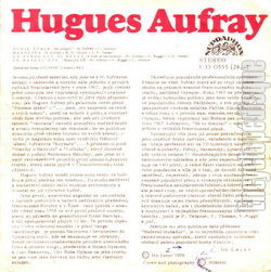 [Pochette de Tchin tchin (Hugues AUFRAY) - verso]