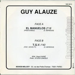 [Pochette de El Manuelos (Guy ALAUZE) - verso]