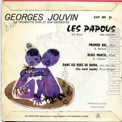 [Pochette de Les papous (Georges JOUVIN) - verso]