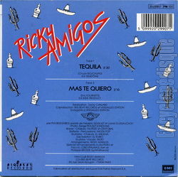 [Pochette de Tquila (RICKY AMIGOS) - verso]