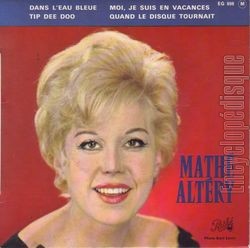 [Pochette de Dans l’eau bleue (Math ALTRY)]