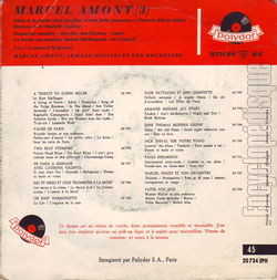 [Pochette de Allez  la pche (Marcel AMONT) - verso]