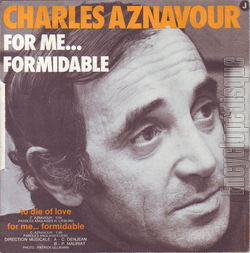 [Pochette de To die of love (Charles AZNAVOUR) - verso]