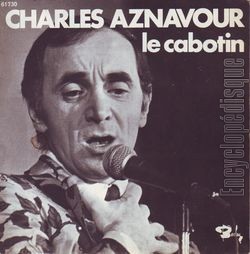 [Pochette de Le cabotin (Charles AZNAVOUR)]